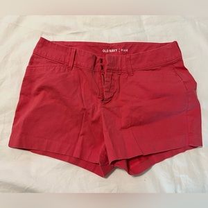 Coral Old Navy Pixie Shorts - 0